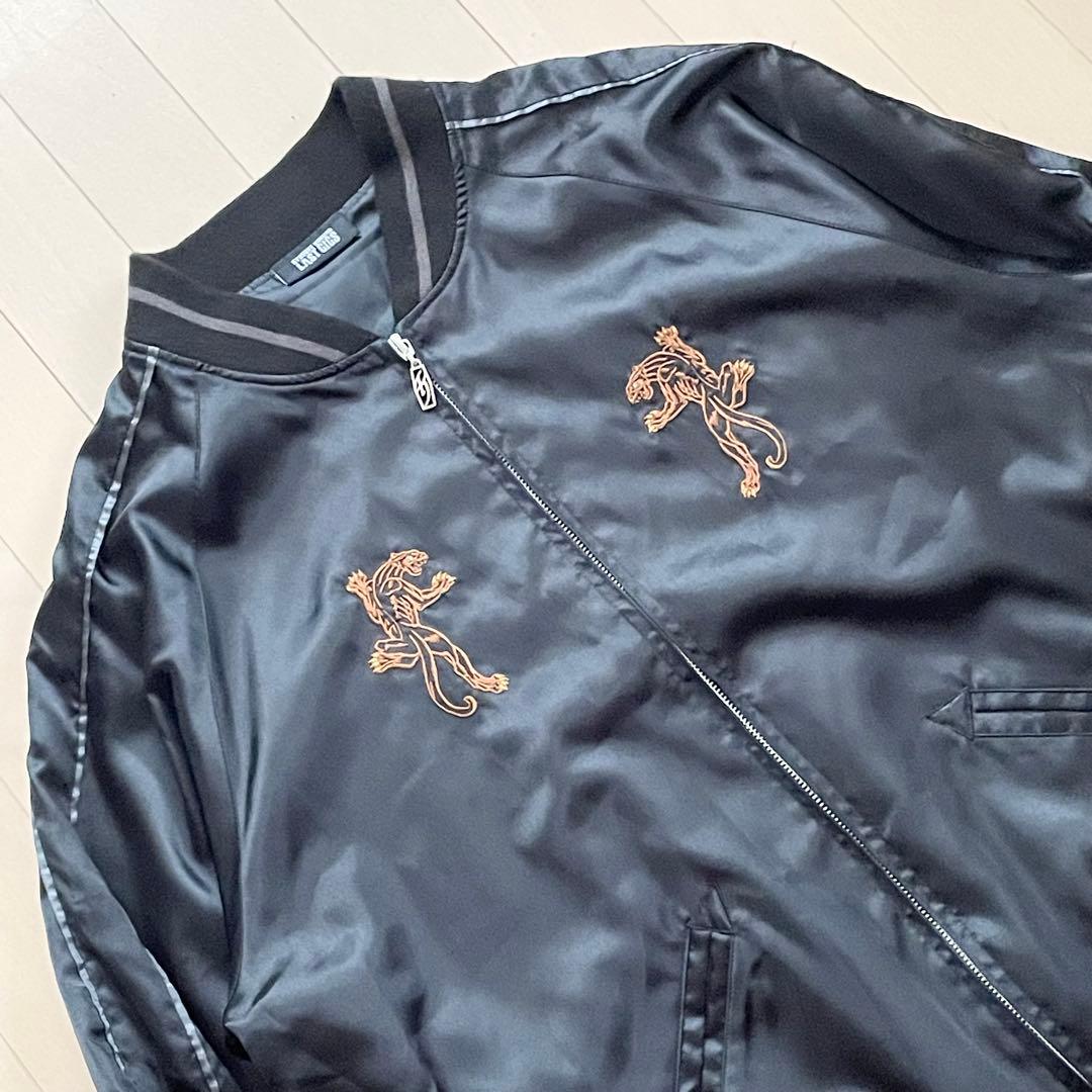 氷室京介【希少 LAST GIGS 美品】スカジャン ブルゾン Lサイズ メンズ