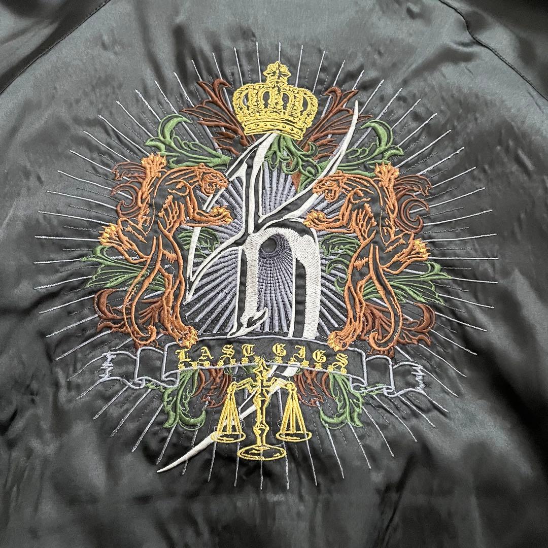 氷室京介【希少 LAST GIGS 美品】スカジャン ブルゾン Lサイズ メンズ