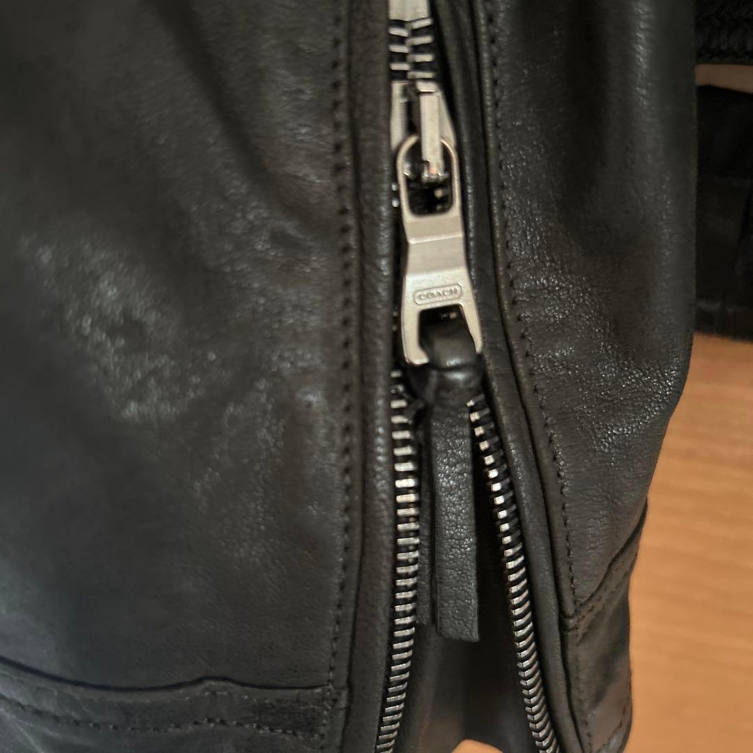 ゲリラ値下！Coach ブラック ライダース レザージャケット