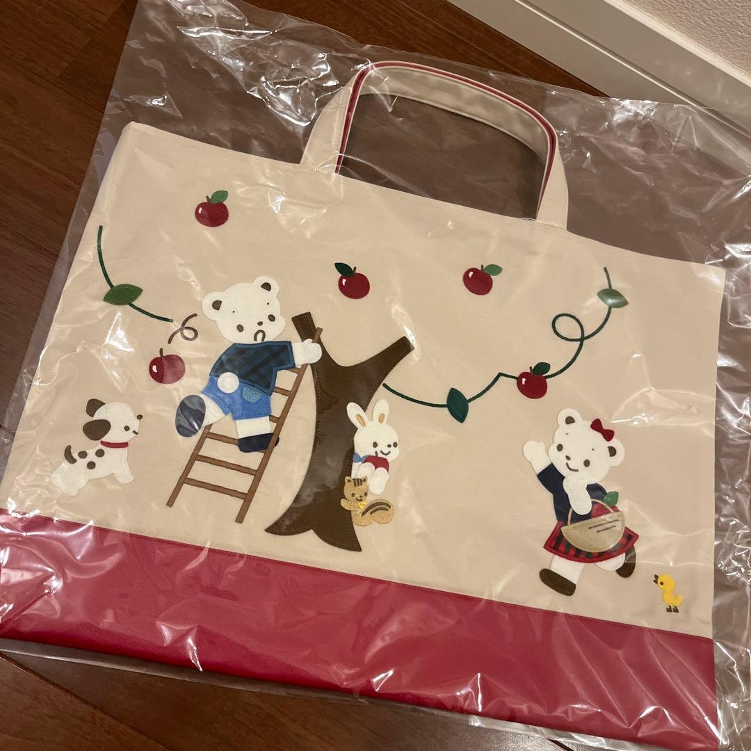 familiar ファミちゃん　トートバッグ 限定　完売　デニムバッグ