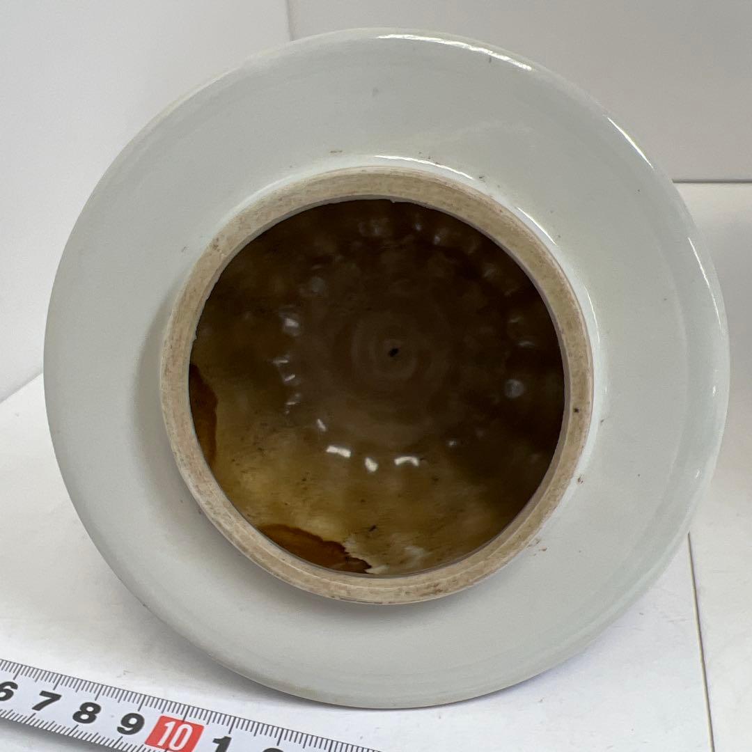 古伊万里　染綿沈香壺　高さ45㎝　東K8-0203① タルニ