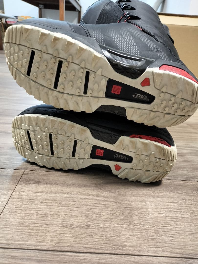 SALOMON　2点セット　スノーボードブーツ バインディング　27.5センチ