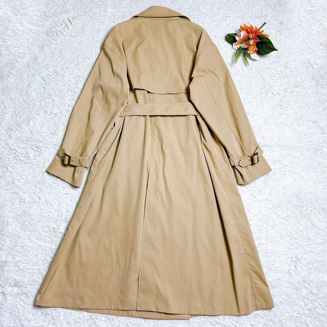 タグ付き/24年/スローブイエナ　コットンライクウオッシャブルトレンチコート