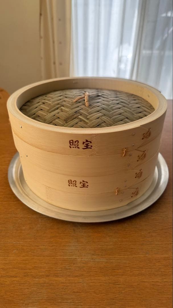 照宝 白木蒸し器 直径27cm