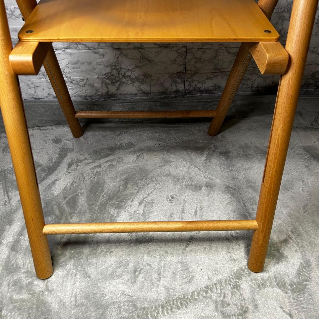 【廃盤・2脚セット】無印良品 折りたたみ椅子 パイプチェア 美品