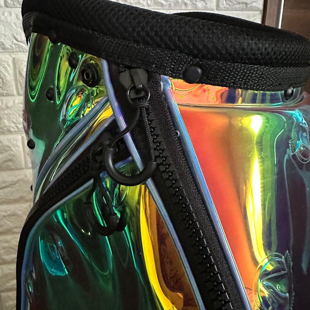 未使用 本間ゴルフ スケルトン クリアキャディバッグ CB12060