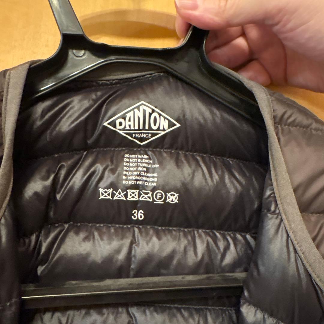 DANTON ダントン ダウンジャケット ダークブラウン
