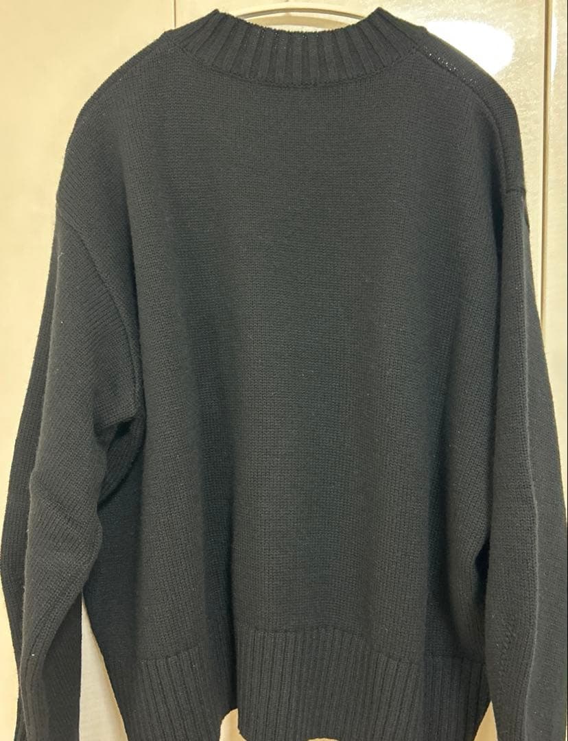 HYEON pumpkin knit／パンプキンニット ブラック