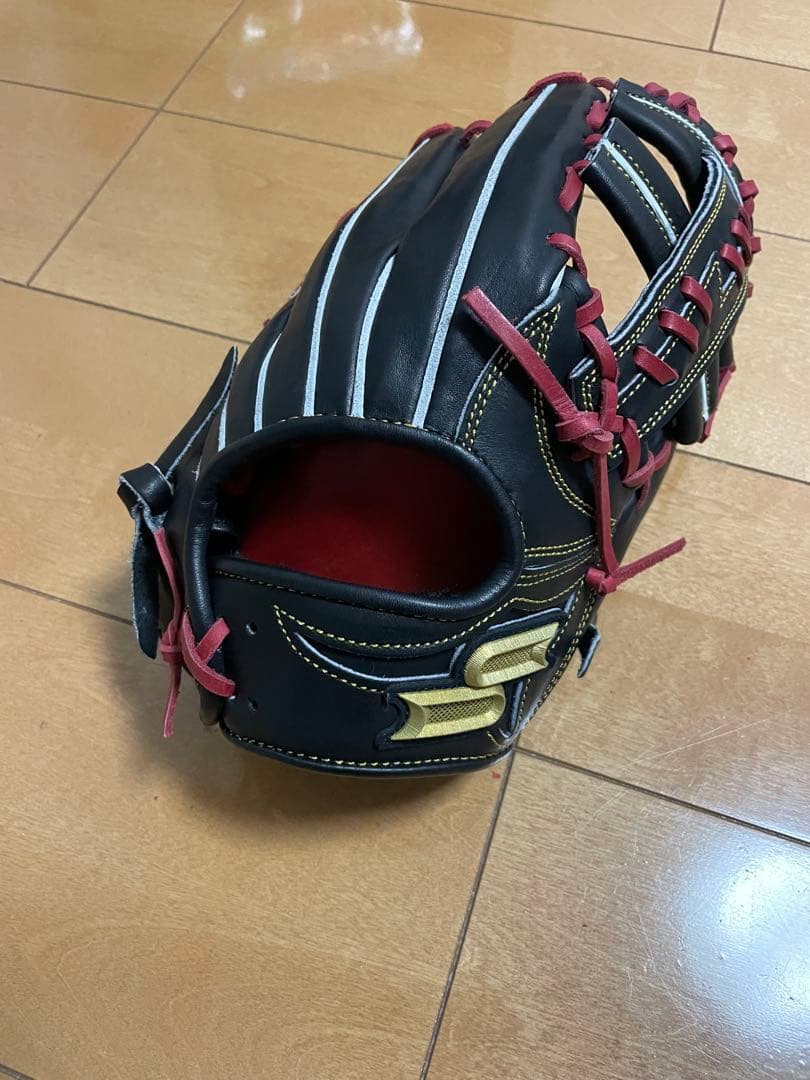 SSK 軟式内野用 プロエッジ ブラック×Rブラウン【844型】