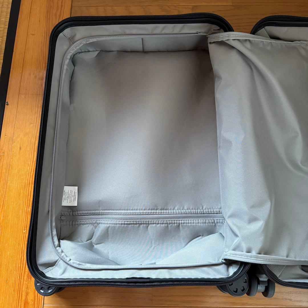 無印良品 バーを自由に調節できる　ハードキャリーケース（３６Ｌ）