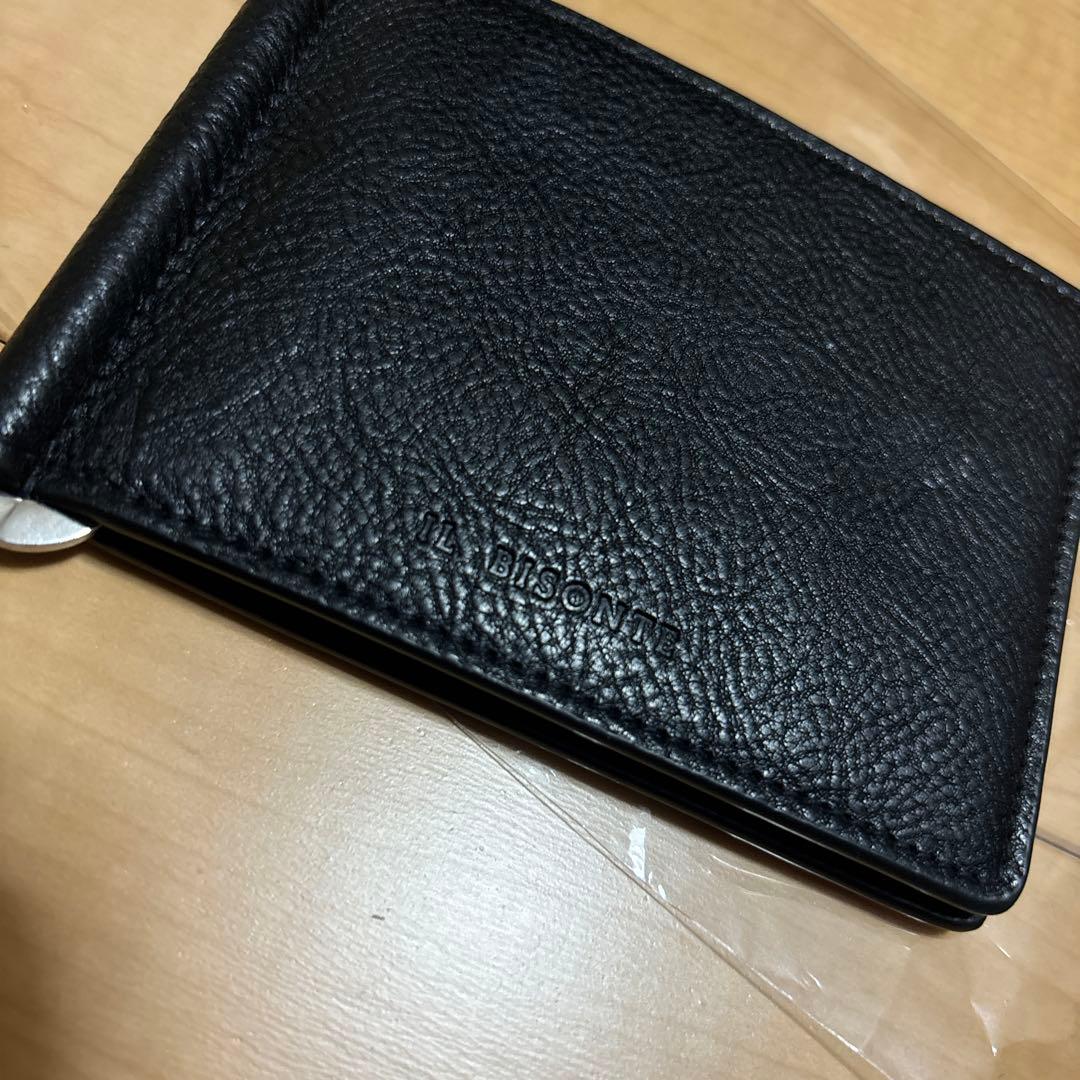 イルビゾンテ 2つ折りマネークリップ