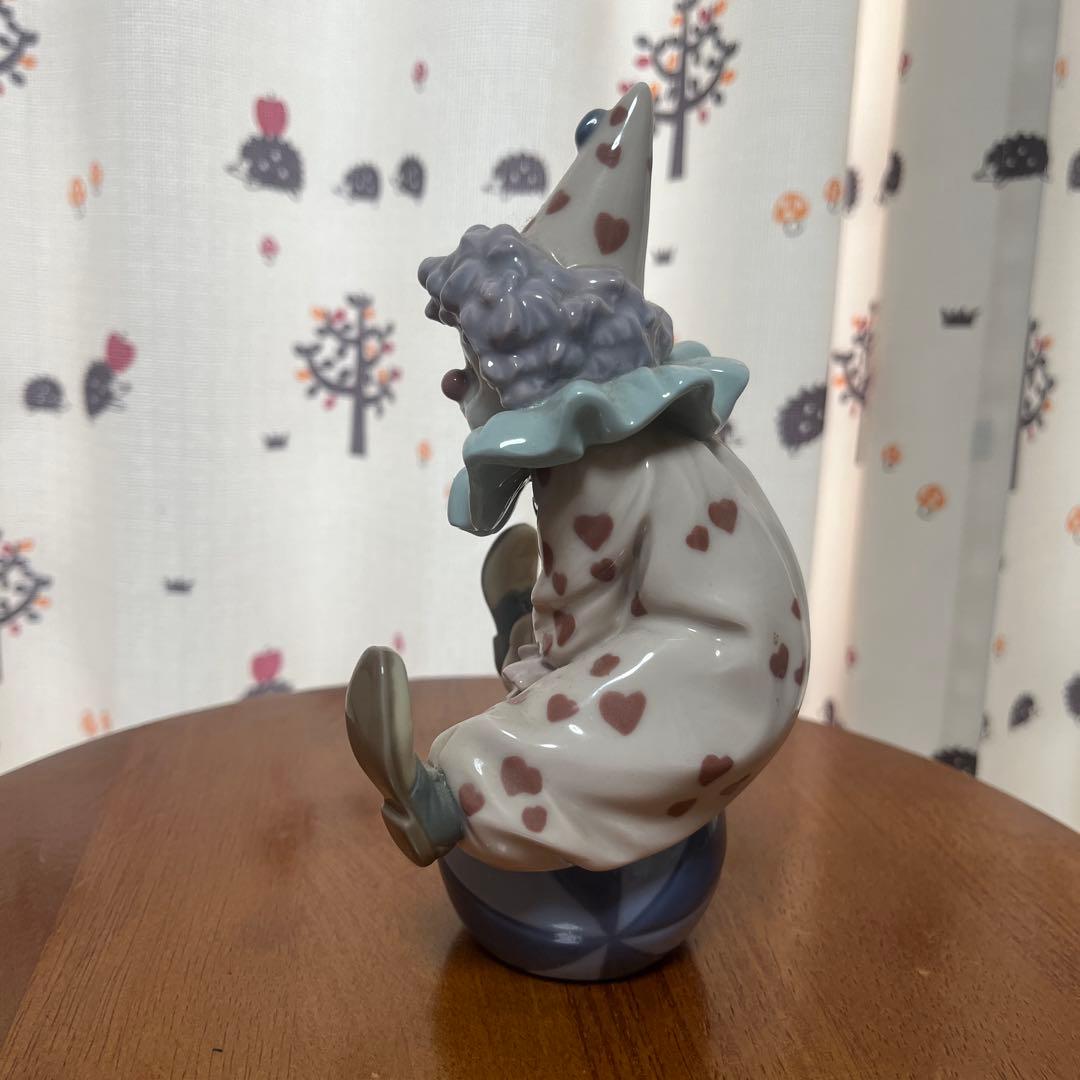 ピエロの置物　陶器