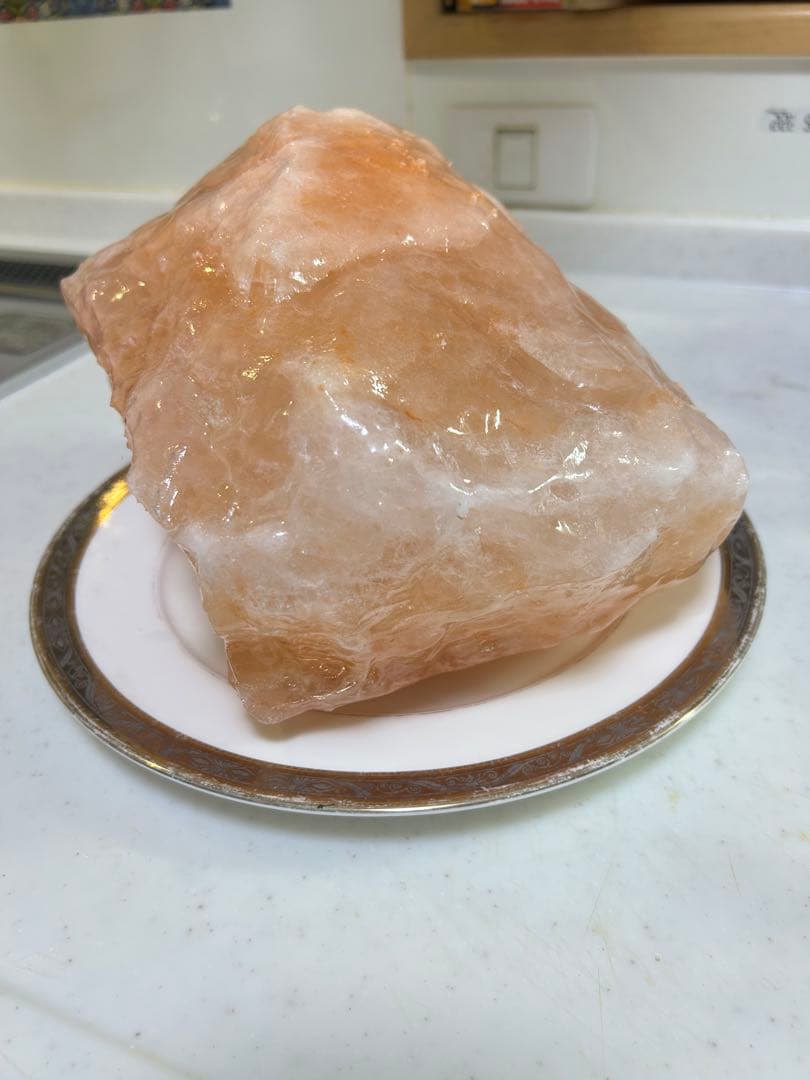 特大ヒマラヤピンクソルト 原石塊（約8.1kg・約24cm×26cm)