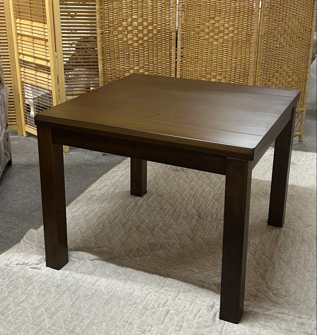 こたつ机　90×90センチ 正方形　　ハイタイプこたつ机