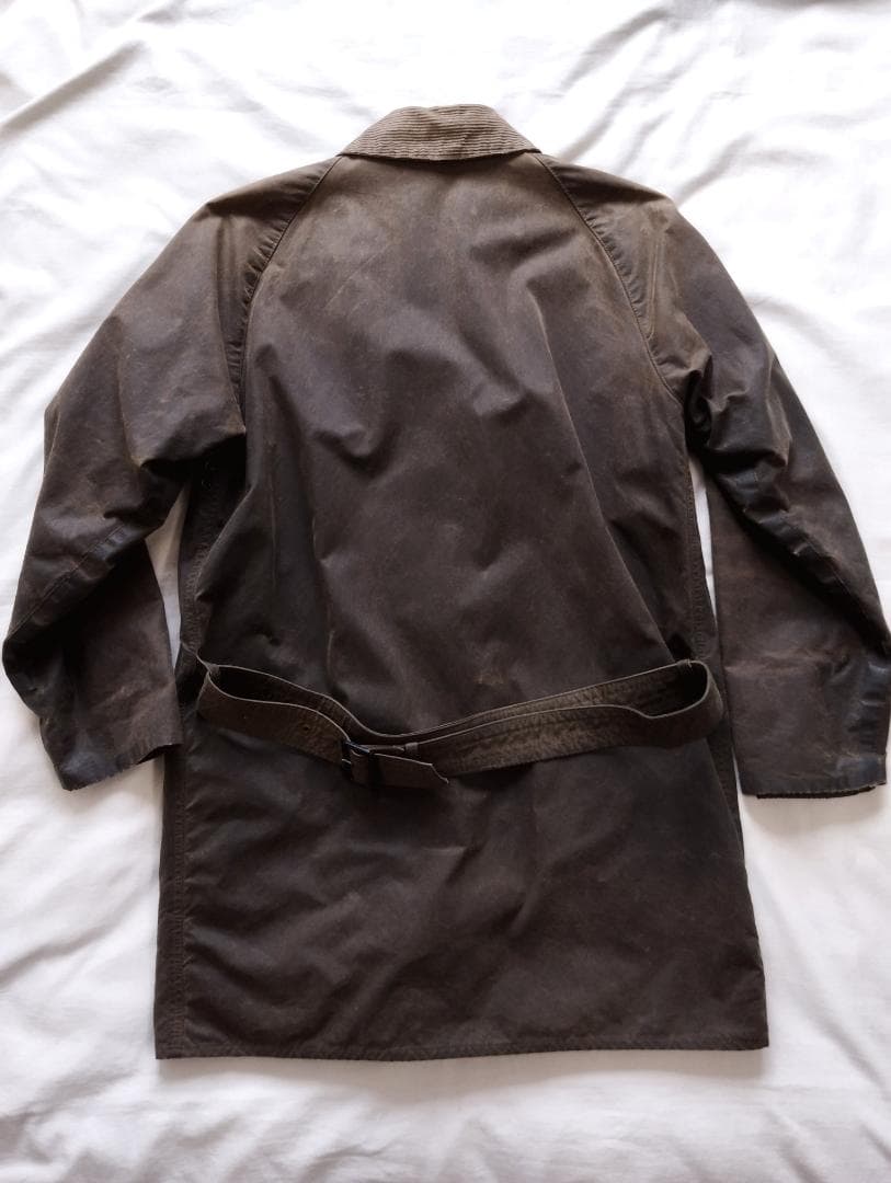 雰囲気抜群　Barbour　２ワラント　 solwayzipper　８０’ｓ