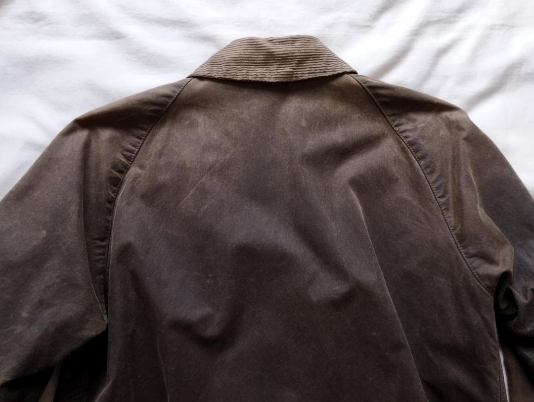 雰囲気抜群　Barbour　２ワラント　 solwayzipper　８０’ｓ
