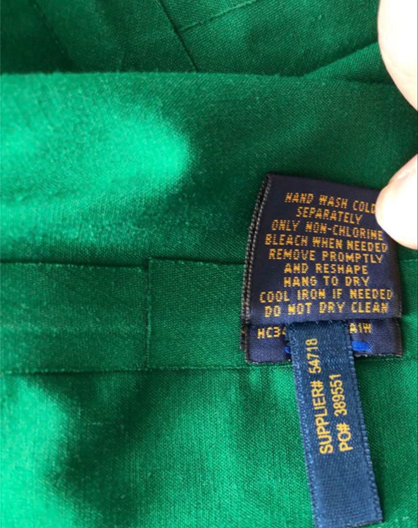 Ralph Lauren ステンカラーコート ネイビー S