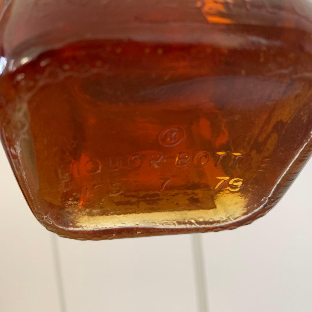 70年代 ジャックダニエル 旧ボトル 750ml 45% 箱付き