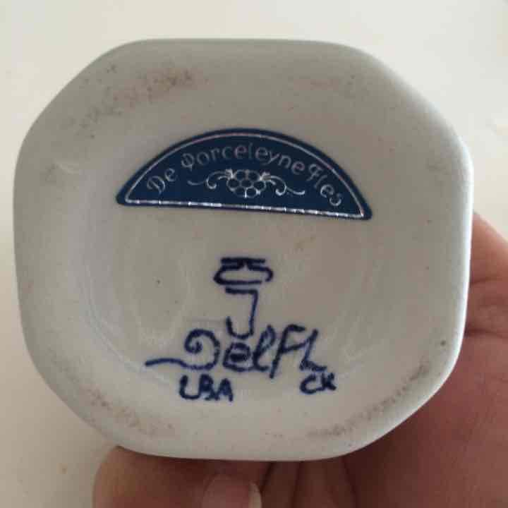 オランダ デルフト 花瓶