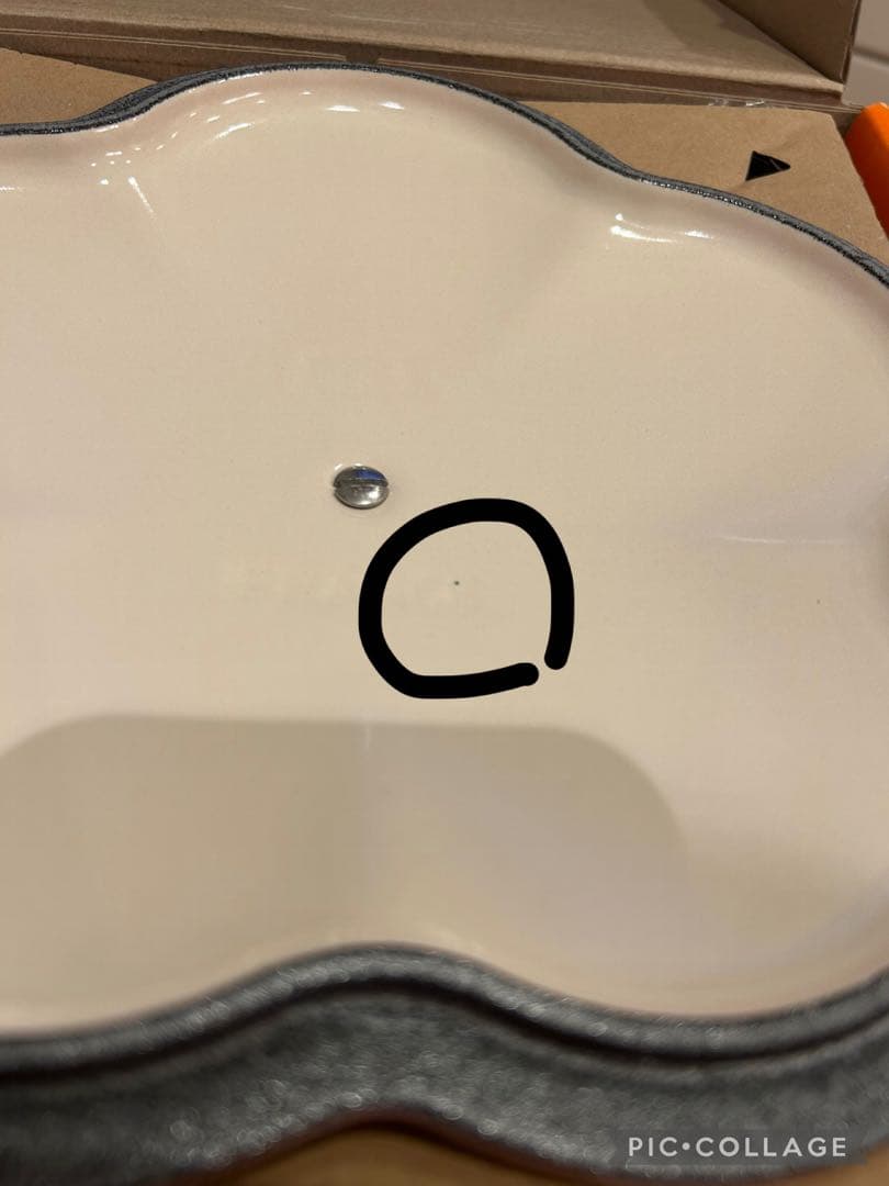 ル・クルーゼ　ブーケピンク　OMBRE PINK フラワーココット　20センチ