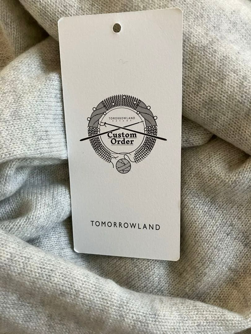 【美品】トゥモローランド　大判　ストール　別注オーダー品　ピュアカシミヤ