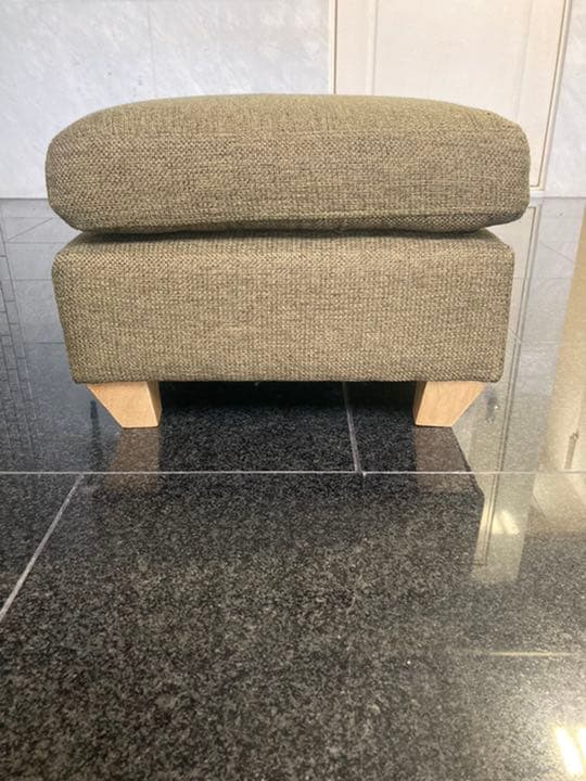 足置きソファー　オットマン　モスグリーン
