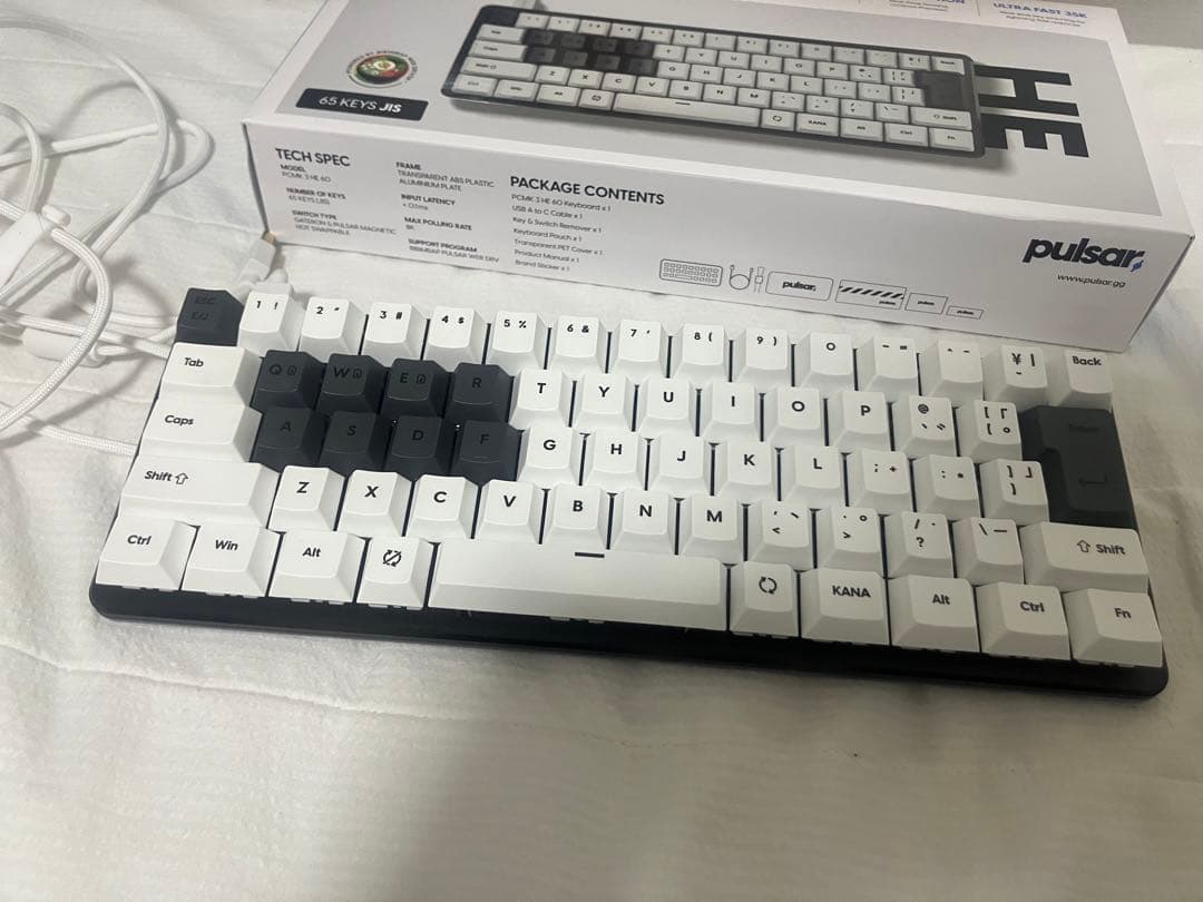 キーボード pulsar PCMK3 HE60