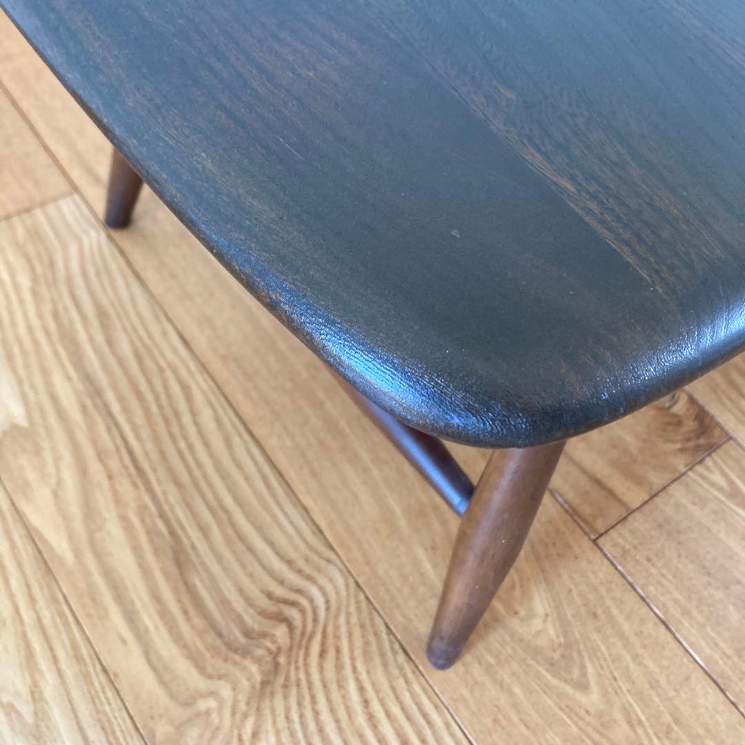 Ercol アーコール　ラベル付き　マガジンラック付きコーヒーテーブル