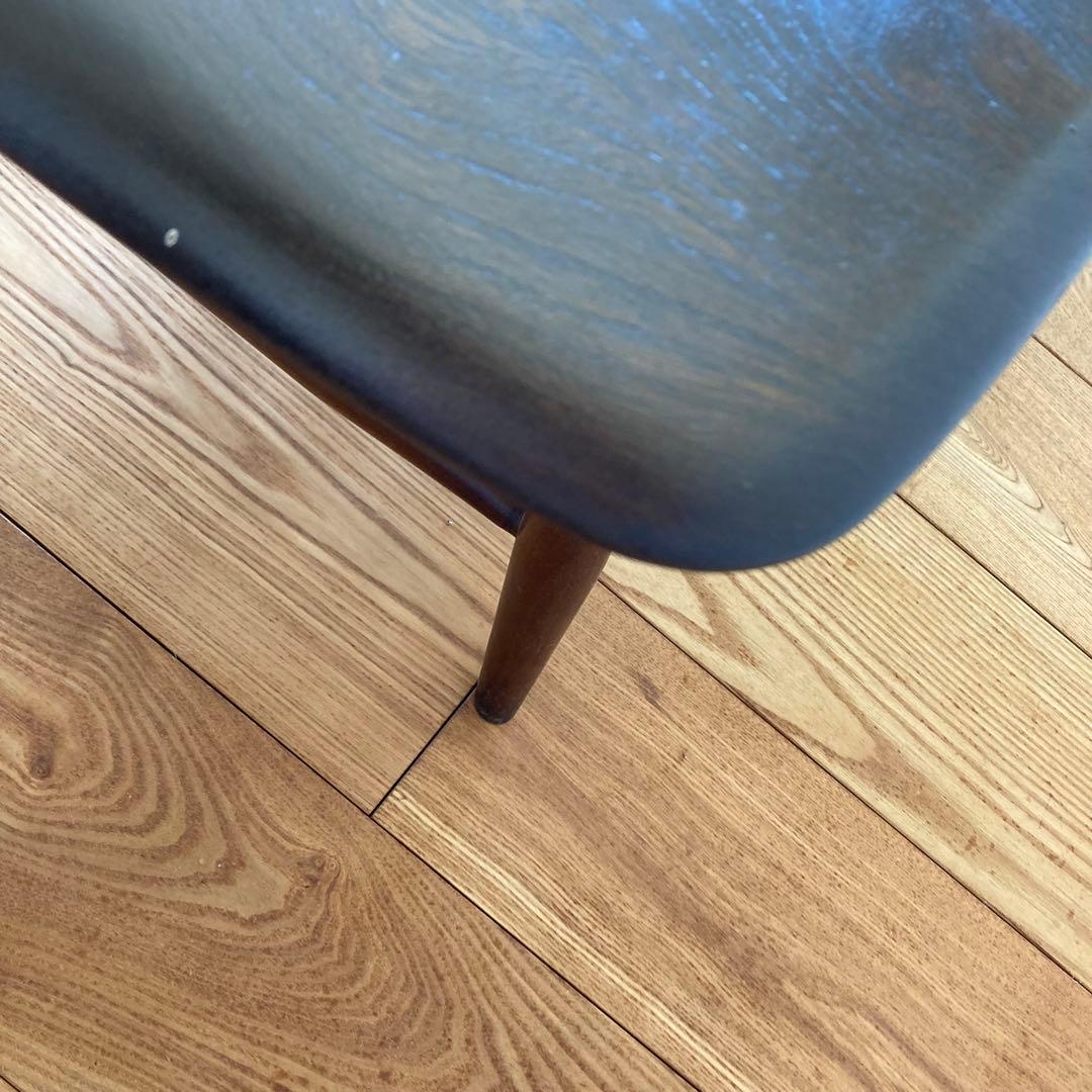 Ercol アーコール　ラベル付き　マガジンラック付きコーヒーテーブル