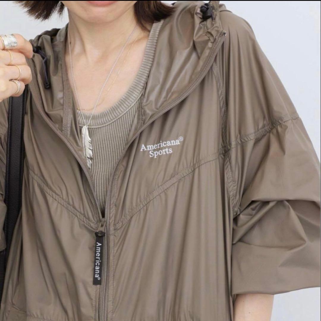 【AMERICANA/アメリカーナ】 ナイロンブルゾン　美品