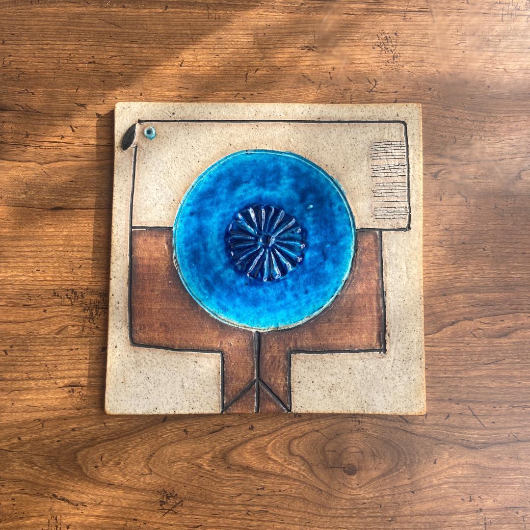 Inger Persson インガー・パーソン 鳥 陶板 ロールストランド置物B