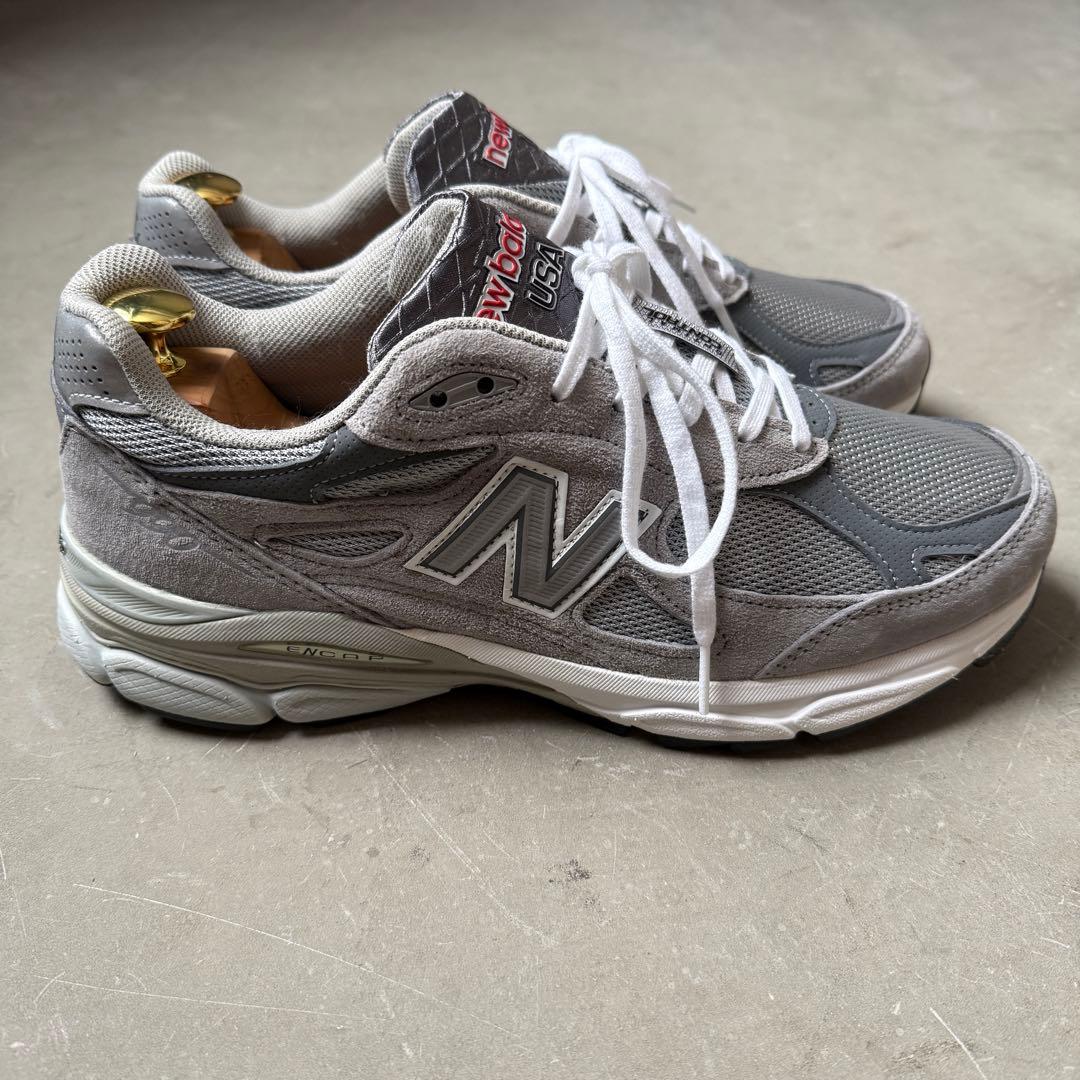【新品未使用】ニューバランス M990GL3 グレー 27cm US9 USA製