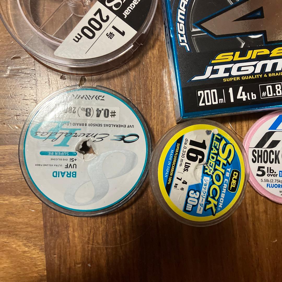 釣り糸　ライン　セット　新品　中古