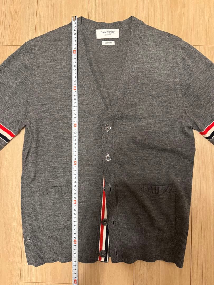 【お正月セール】THOM BROWNE グレー カーディガン サイズ2