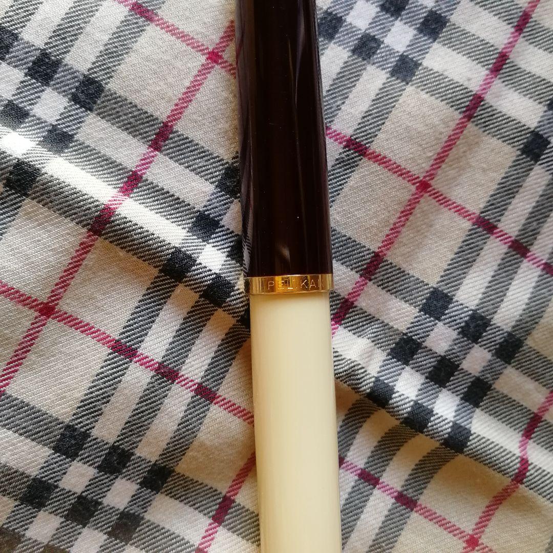 【稀少・美品】ペリカン万年筆　クラシックM200 カフェクリーム　特別生産品