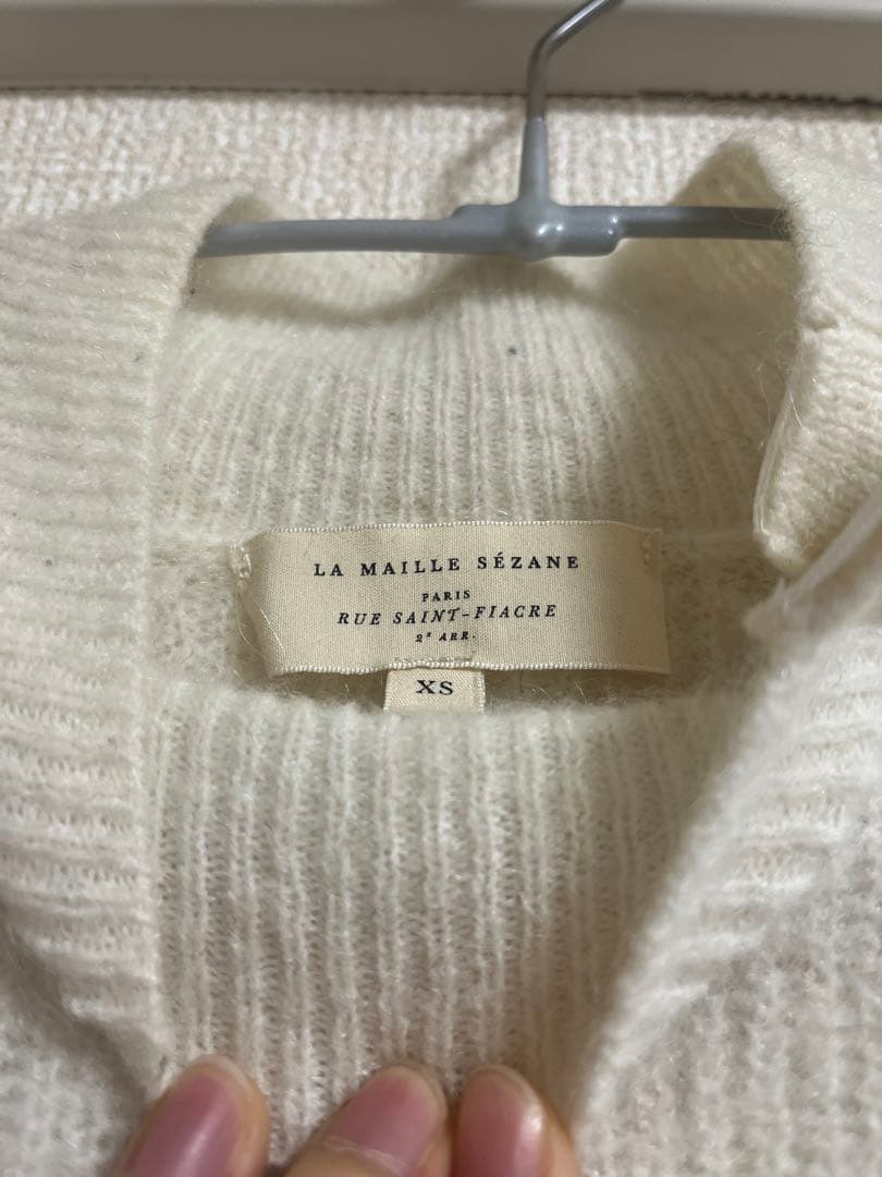 LA MAILLE SÉZANE セザンヌ ストライプニットセーター XS