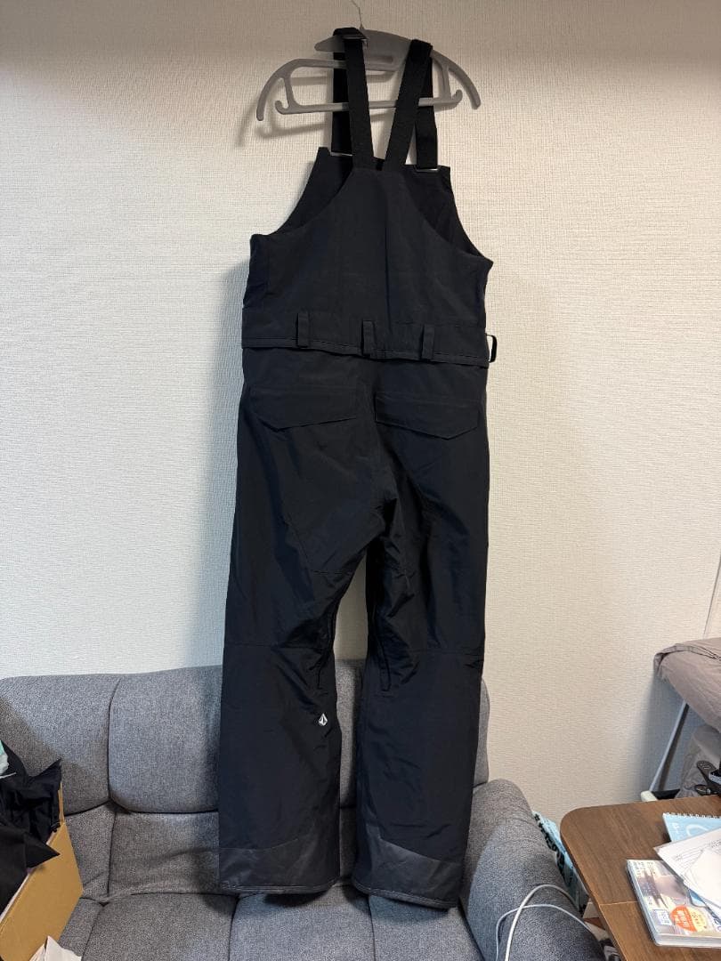 23-24 VOLCOM RAIN GORE-TEX BIB OVERALL 黒