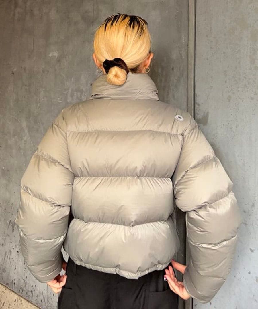 別注　Marmot ショート ダウンジャケット