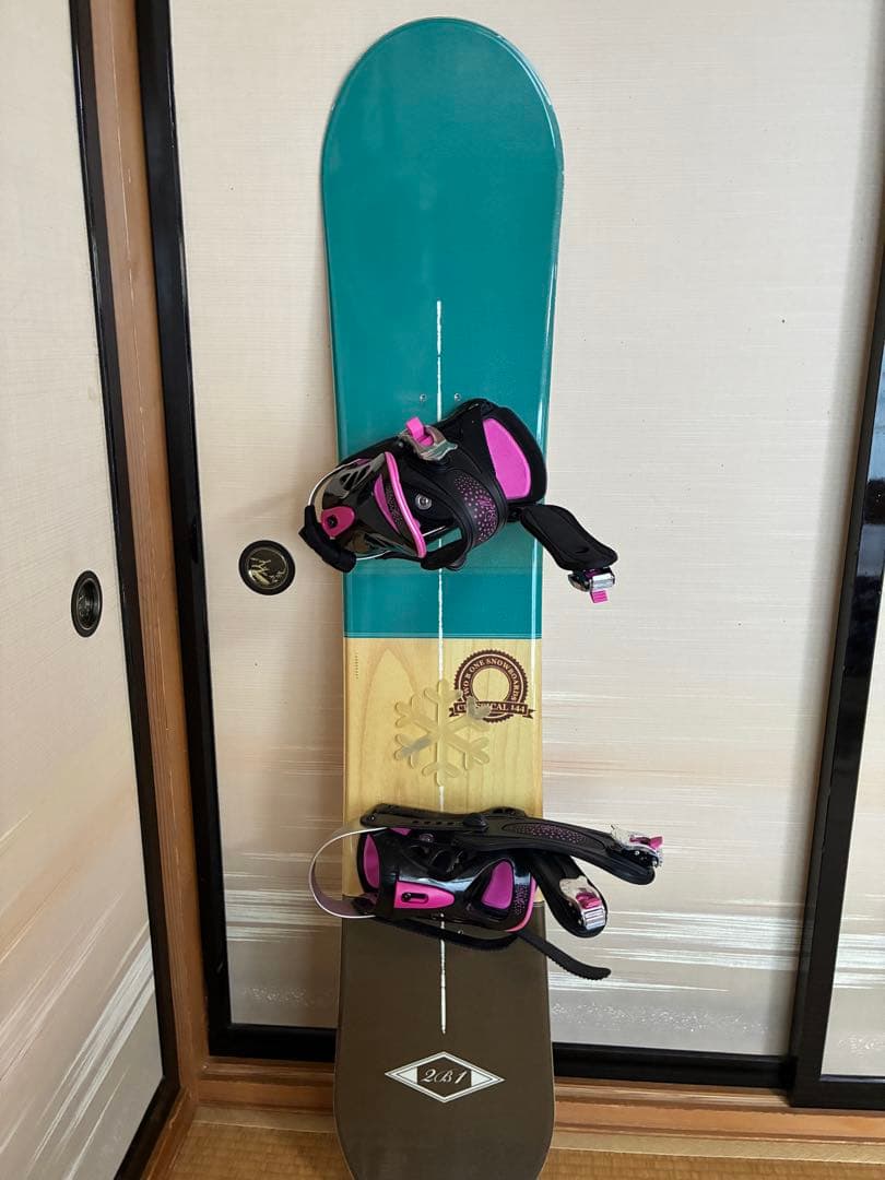 TWO BONE スノーボード バインディング付き