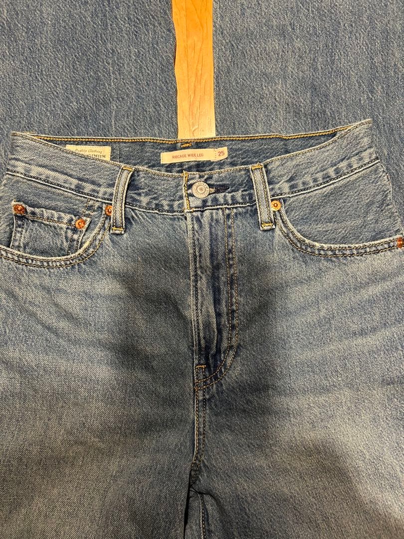 Ungrid Levi＇s別注 RIBCAGE WIDE LEGデニム