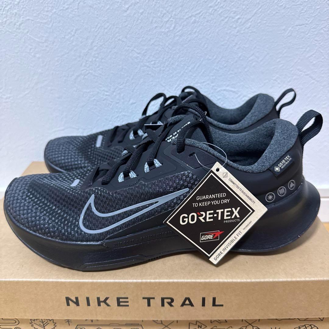 新品　NIKE ジュニパー トレイル 2 GORE-TEX ランニング　黒　25