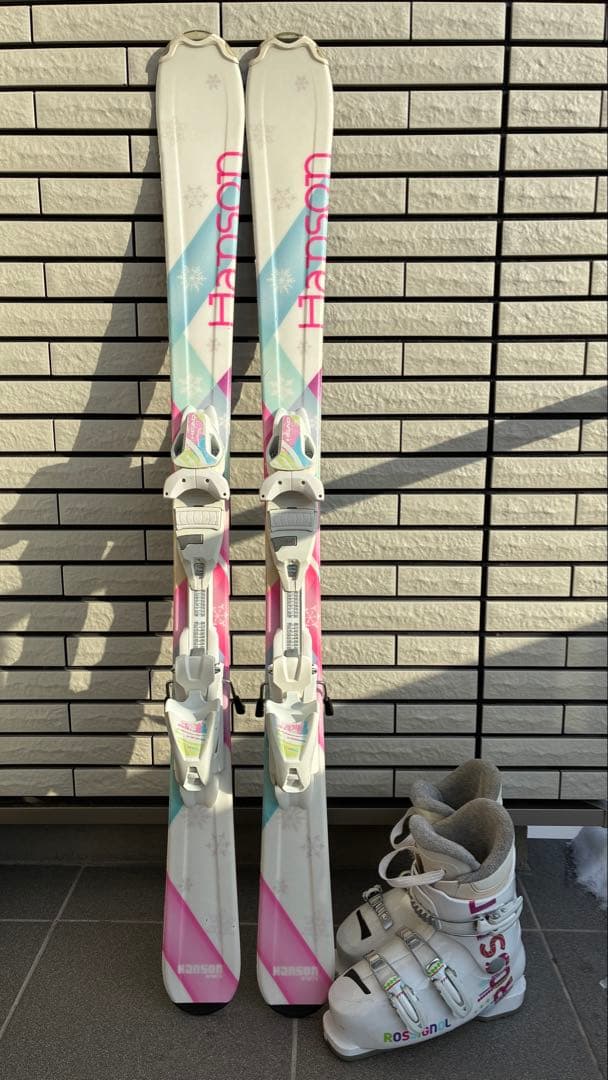 Hanson スキー板、ROSSIGNOLブーツセット