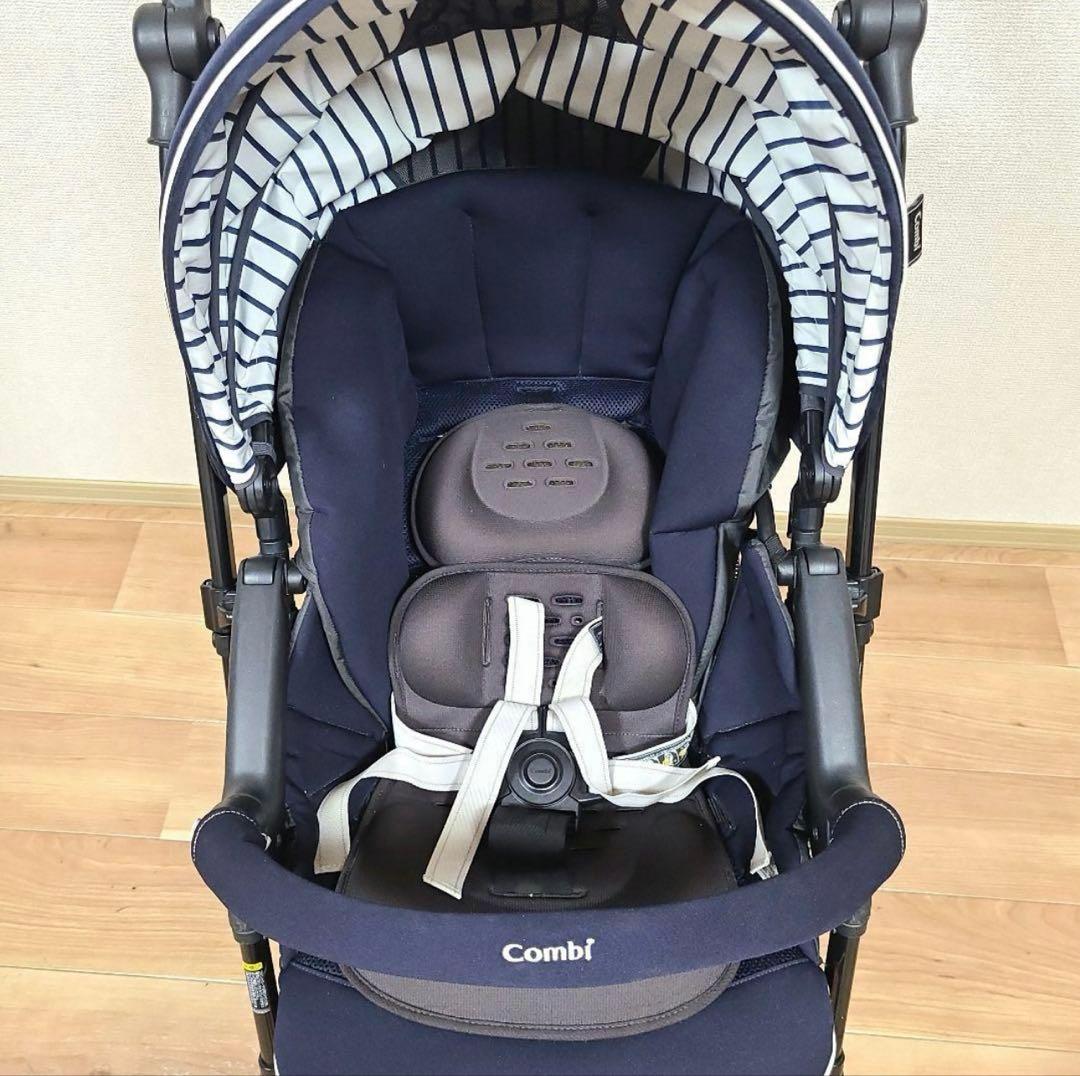 【超美品】コンビ メチャカルハンディオート4キャス compactエッグショック