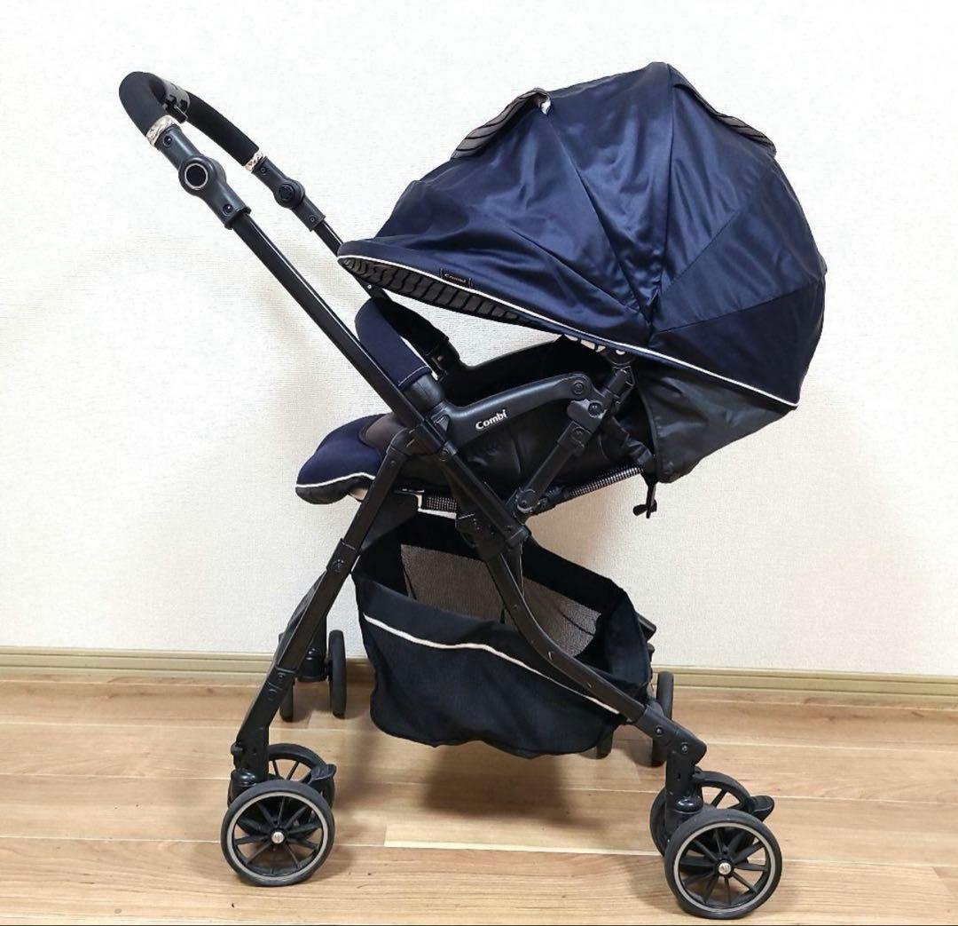 【超美品】コンビ メチャカルハンディオート4キャス compactエッグショック