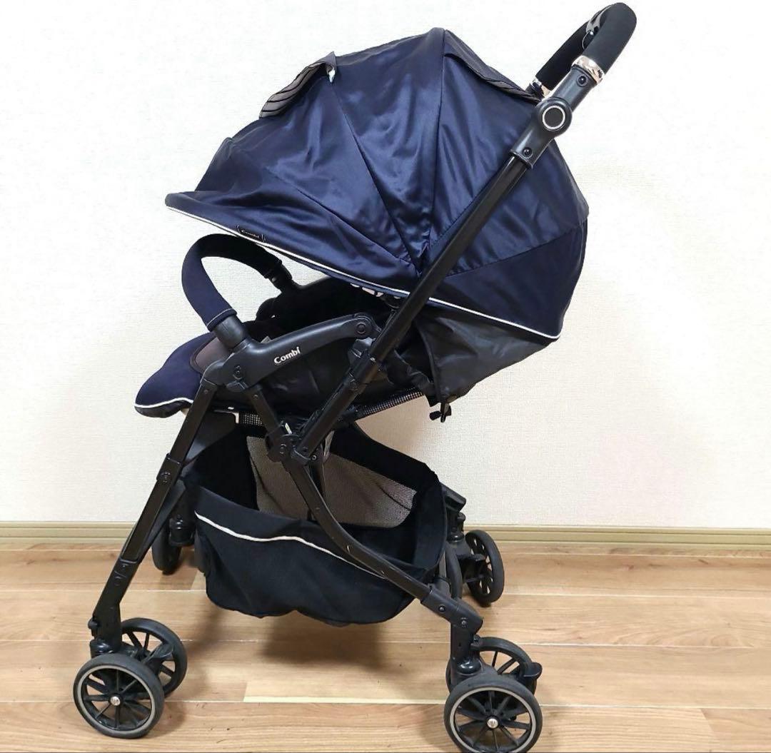 【超美品】コンビ メチャカルハンディオート4キャス compactエッグショック