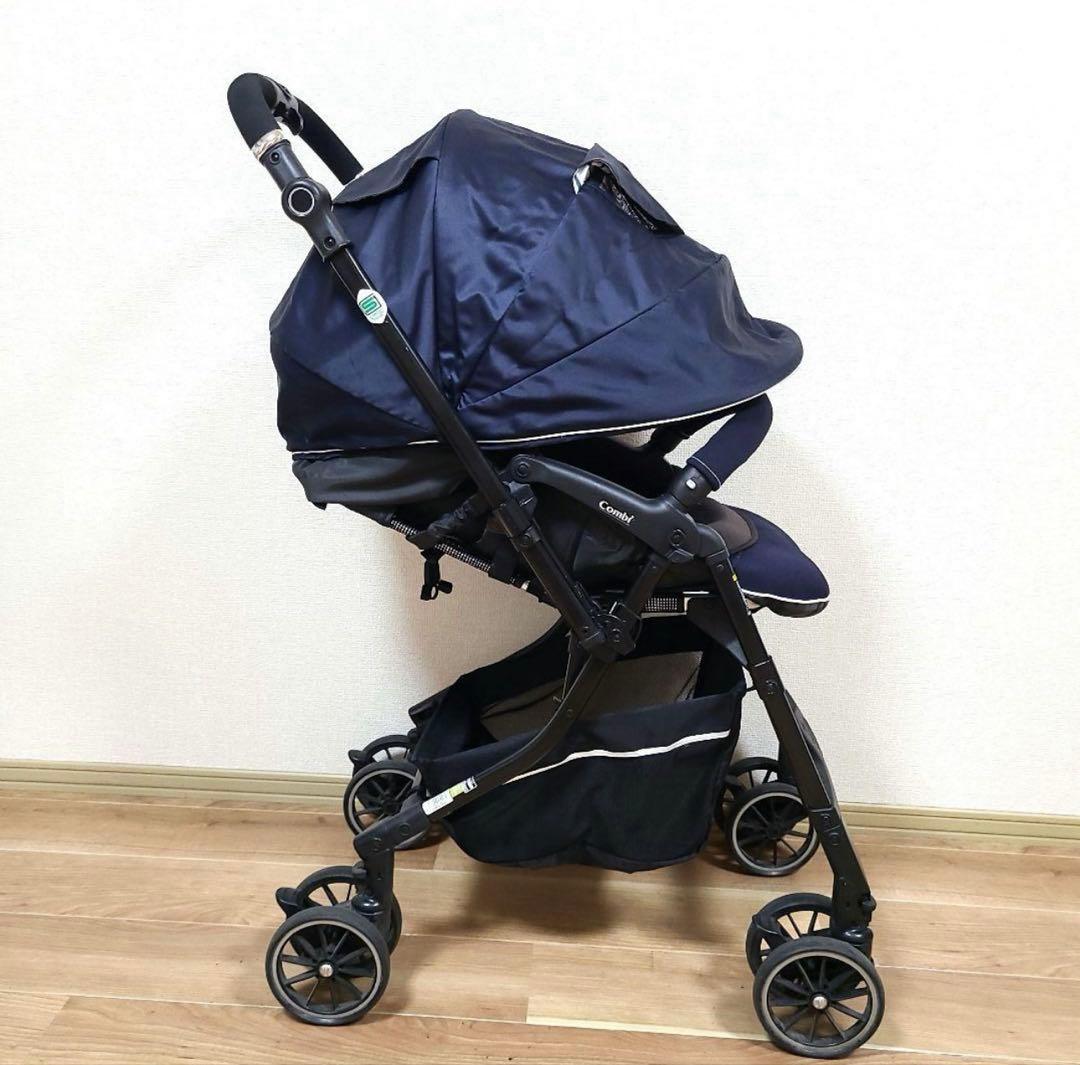 【超美品】コンビ メチャカルハンディオート4キャス compactエッグショック