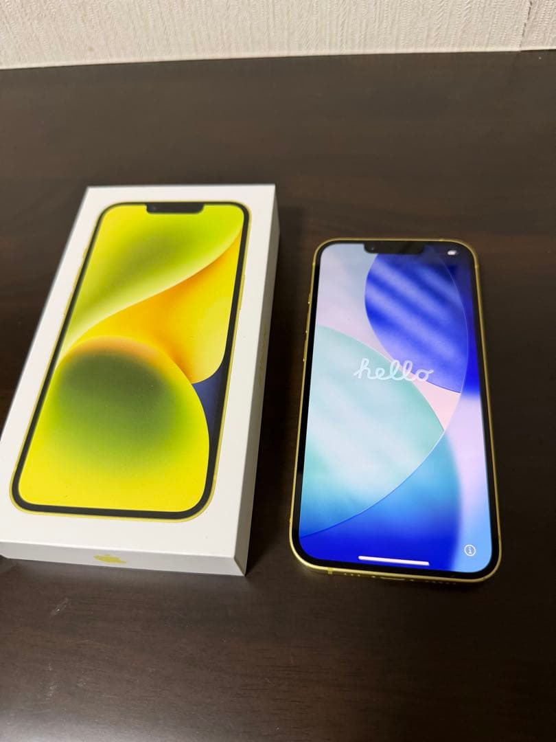 Apple iPhone 14 128gb イエロー 本体