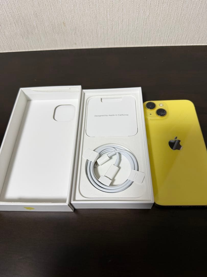 Apple iPhone 14 128gb イエロー 本体