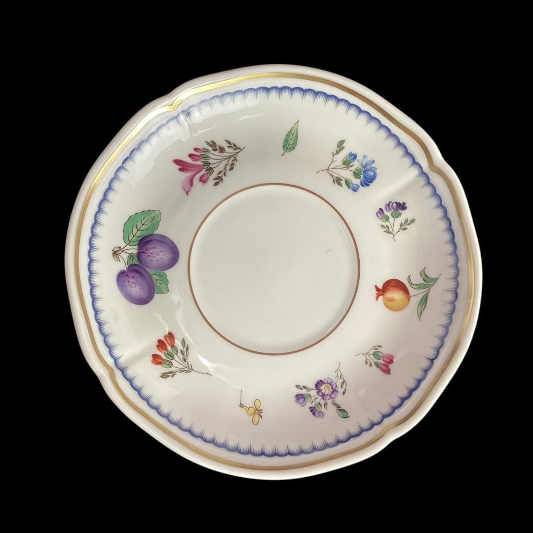 定価3万【希少】リチャードジノリ イタリアンフルーツ スープカップ＆ソーサー①