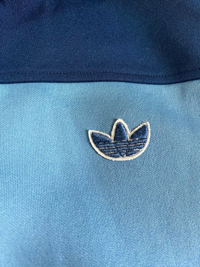 【希少】adidas アディダス ジャージ 上下セット デサント製 西ドイツ 3